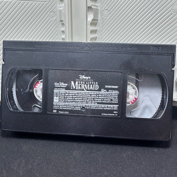 The Little Mermaid VHS Fully Restored Special‎ Edition Masterpiece Collect 1998 - Picture 3 of 13
